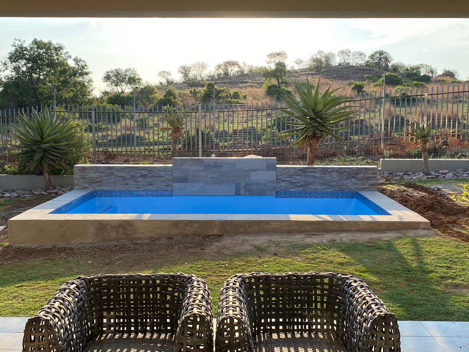 Custom swimming pool construction by PJ Pools in Alberton